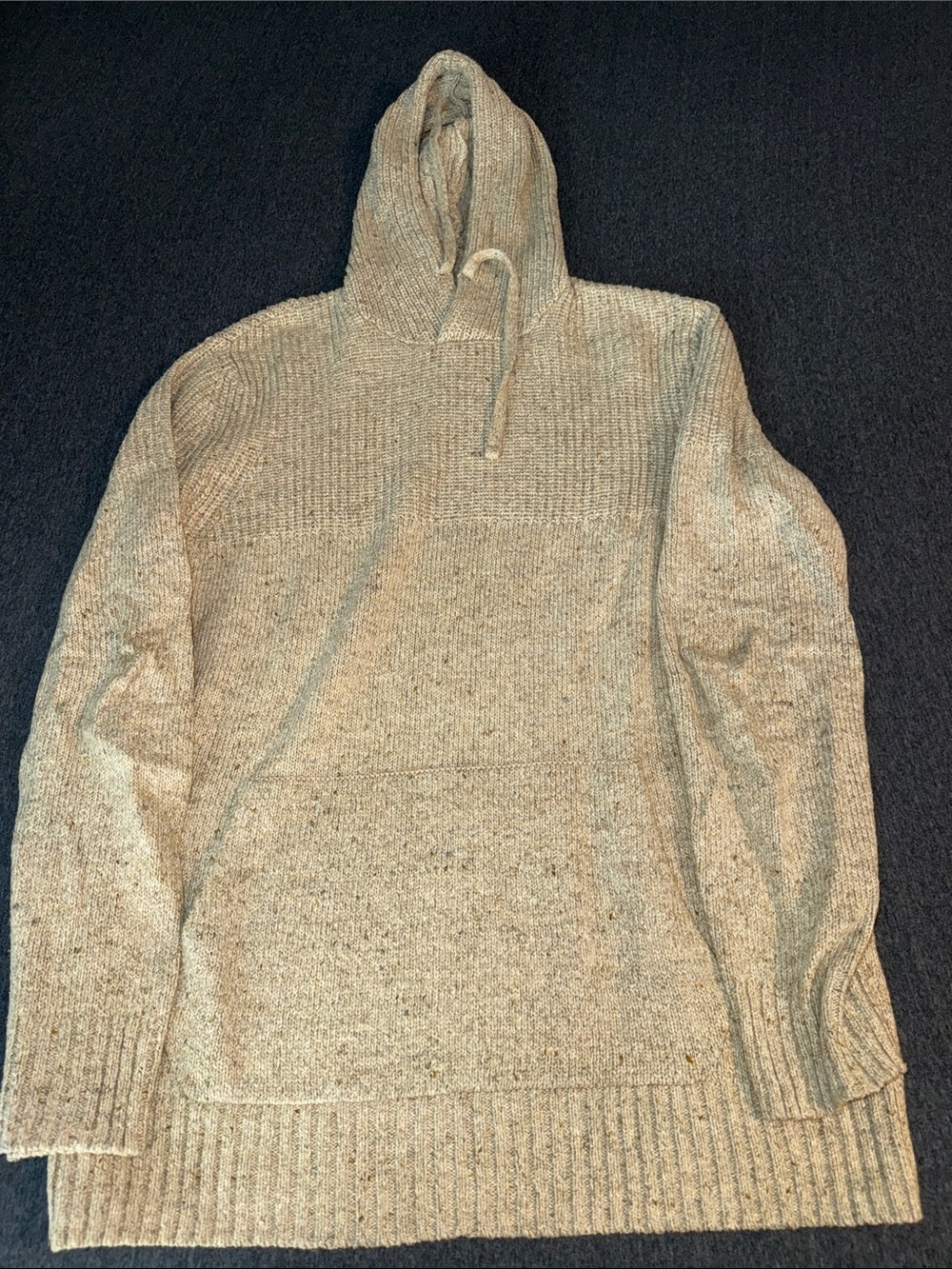 American Eagle Outfitters Crewneck Hoodie Sweater - Cream